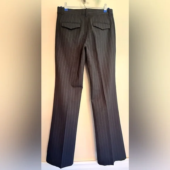 NWT Theory Charcoal Flare‎ 34”Pants wool blend size4 - Picture 8 of 13